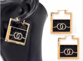 THE LUXE NK GLAM CLASSY LUXURY JEWELRY COLLECTION - THE GLAM GIRL FASHION DESIGNER EARRINGS - VOLUME 1