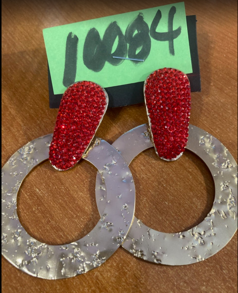 THE LUXE NK GLAM CLASSY LUXURY JEWELRY COLLECTION - THE GLAM GIRL FASHION DESIGNER EARRINGS - VOLUME 1