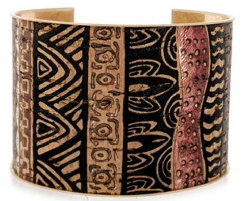 THE LUXE NK GLAM CLASSY LUXURY JEWELRY COLLECTION - THE GLAM GIRL FASHION DESIGNER WOOD BRACELET EARRINGS - VOLUME 1