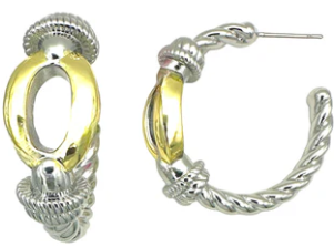 THE LUXE NK GLAM CLASSY LUXURY JEWELRY COLLECTION - THE GLAM GIRL FASHION DESIGNER EARRINGS - VOLUME 1