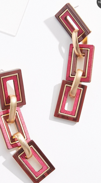 THE LUXE NK GLAM CLASSY LUXURY JEWELRY COLLECTION - THE GLAM GIRL FASHION DESIGNER WOOD BRACELET EARRINGS - VOLUME 1