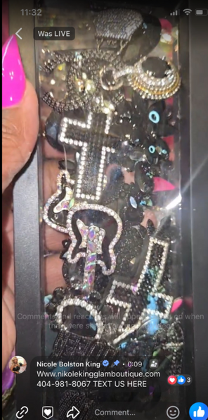 THE LUXE NK GLAM CUSTOM SMART WATCH CHARM BANDS-WATCH100