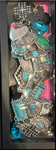 THE LUXE NK GLAM CUSTOM SMART WATCH CHARM BANDS-WATCH100