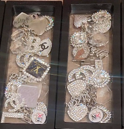 THE LUXE NK GLAM CUSTOM SMART WATCH CHARM BANDS-WATCH100