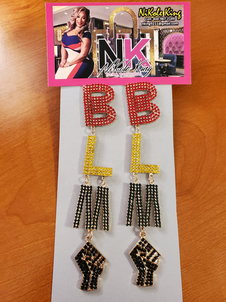 The LUXE NK BLM Earrings