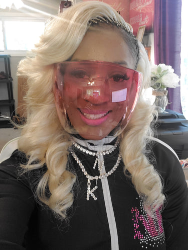THE LUXE NK GLAM FASHION FACE SHIELD - M13