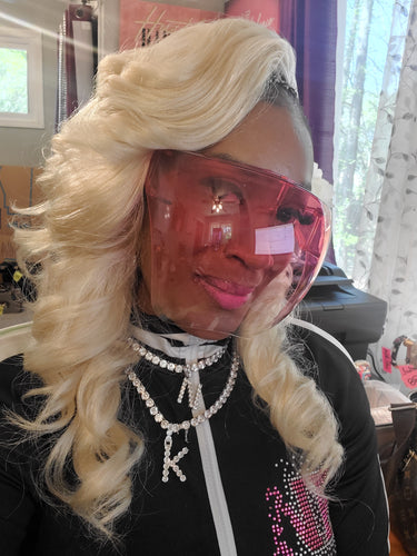 THE LUXE NK GLAM FASHION FACE SHIELD - M13