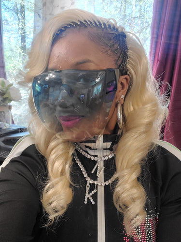 THE LUXE NK GLAM FASHION FACE SHIELD - M13