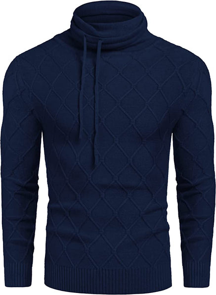 THE LUXE NK GLAM CASUAL KNITTED PULLOVER SWEATER - NKMEN104