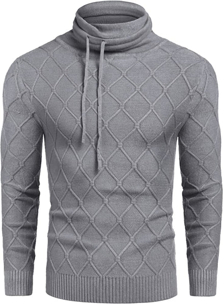 THE LUXE NK GLAM CASUAL KNITTED PULLOVER SWEATER - NKMEN104