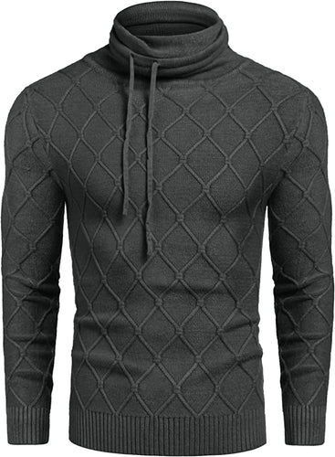 THE LUXE NK GLAM CASUAL KNITTED PULLOVER SWEATER - NKMEN104