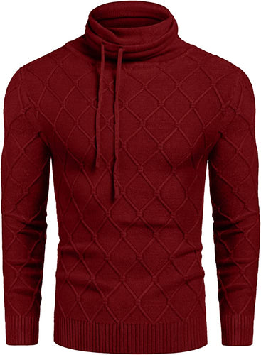 THE LUXE NK GLAM CASUAL KNITTED PULLOVER SWEATER - NKMEN104