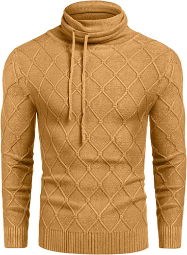 THE LUXE NK GLAM CASUAL KNITTED PULLOVER SWEATER - NKMEN104