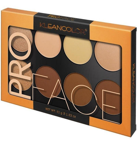 THE LUXE NK GLAM FLY GIRL BEAUTY COLLECTION - HIGHLIGHT & CONTOUR PALETTE - BH1518 - SLICK