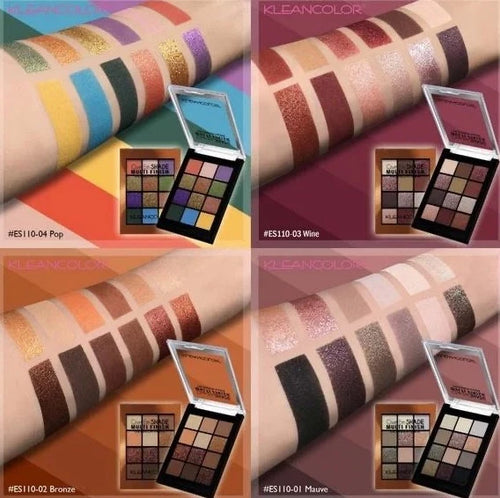 THE LUXE NK GLAM FLY GIRL BEAUTY COLLECTION - GIVE EM SHADE EYE SHADOW PALETTE - ES110