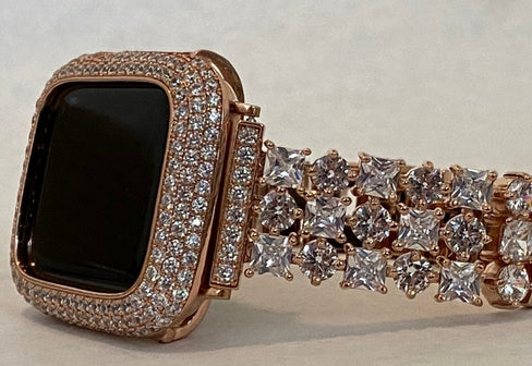 THE LUXE NK GLAM CUSTOM ICE I WATCH BAND - ICEWATCHBAND ICE2