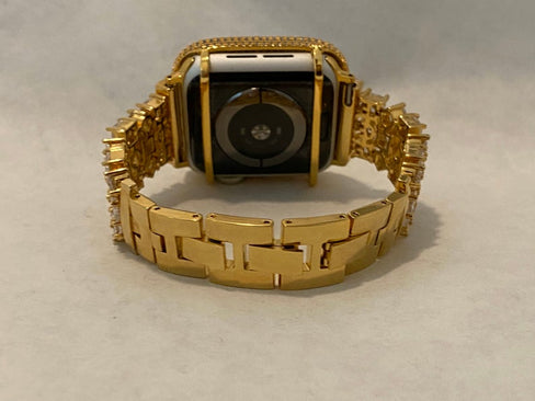 THE LUXE NK GLAM CUSTOM ICE I WATCH BAND - ICEWATCHBAND ICE2