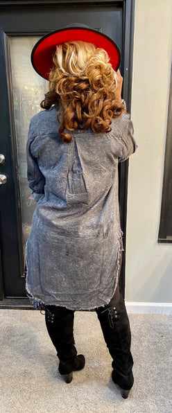 THE LUXE NK GLAM DISTRESS TIE DYE LOOK - NK99