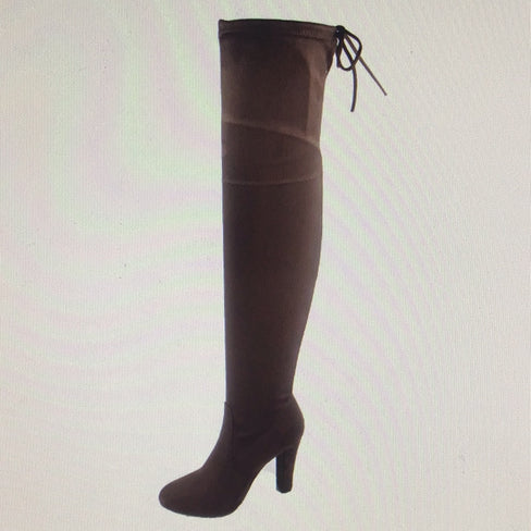 THE LUXE CLASSIC NK KNEE HIGH FUR BOOTS - NKF186
