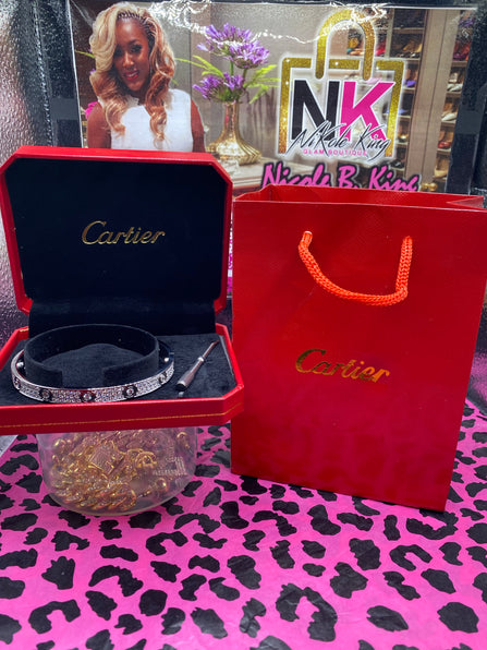 THE LUXE NK GLAM CARTIER LOVE BRACLET - J85