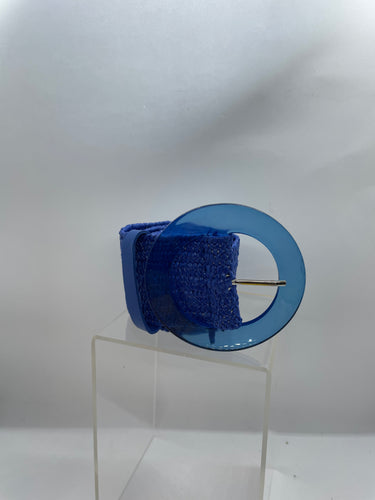 THE LUXE CLASSIC NK GLAM GIRL ACCESSORY & BELT COLLECTION -  HIGH FASHION STRETCH STRAW BELT-NKB1116