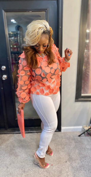 THE LUXE CLASSIC PEACH FANCY GIRL SET- NK135