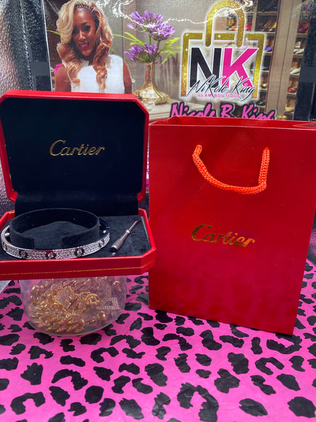 THE LUXE NK GLAM CARTIER LOVE BRACLET - J85