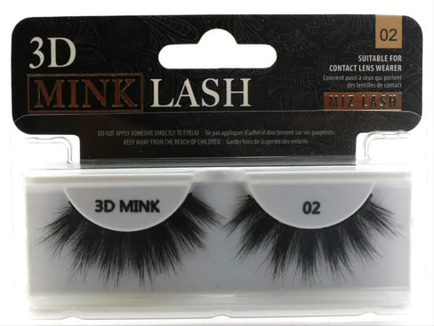 THE LUXE NK GLAM FLY GIRL BEAUTY COLLECTION - 3D MINK LASH - 02