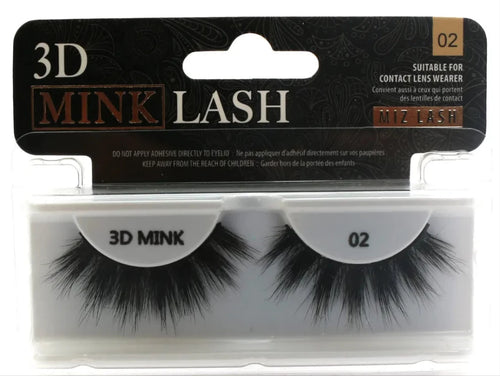 THE LUXE NK GLAM FLY GIRL BEAUTY COLLECTION - 3D MINK LASH - 02