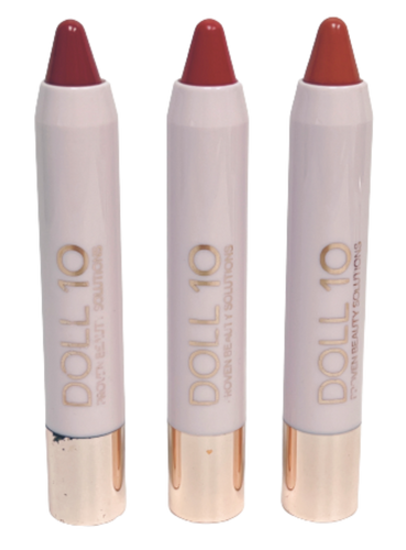 THE LUXE NK GLAM FLY GIRL BEAUTY COLLECTION - DOLL 10 LIP CRAYON