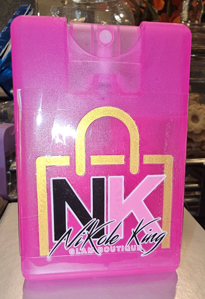 THE LUXE NK GLAM GLAMOUR GIRL LUXURY SCENTS COLLECTION - GLAMOUR GIRL LUXURY PERFUME INFUSED HAND SANITIZER SPRAY-VOLUME 1