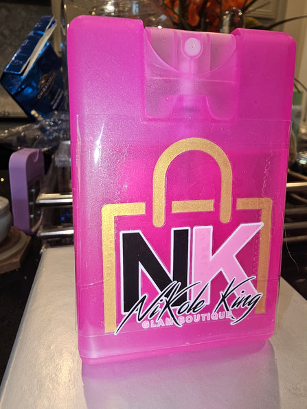 THE LUXE NK GLAM GLAMOUR GIRL LUXURY SCENTS COLLECTION - GLAMOUR GIRL LUXURY PERFUME INFUSED HAND SANITIZER SPRAY-VOLUME 1