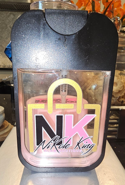 THE LUXE NK GLAM GLAMOUR GIRL LUXURY SCENTS COLLECTION - GLAMOUR GIRL LUXURY PERFUME INFUSED HAND SANITIZER SPRAY-VOLUME 1