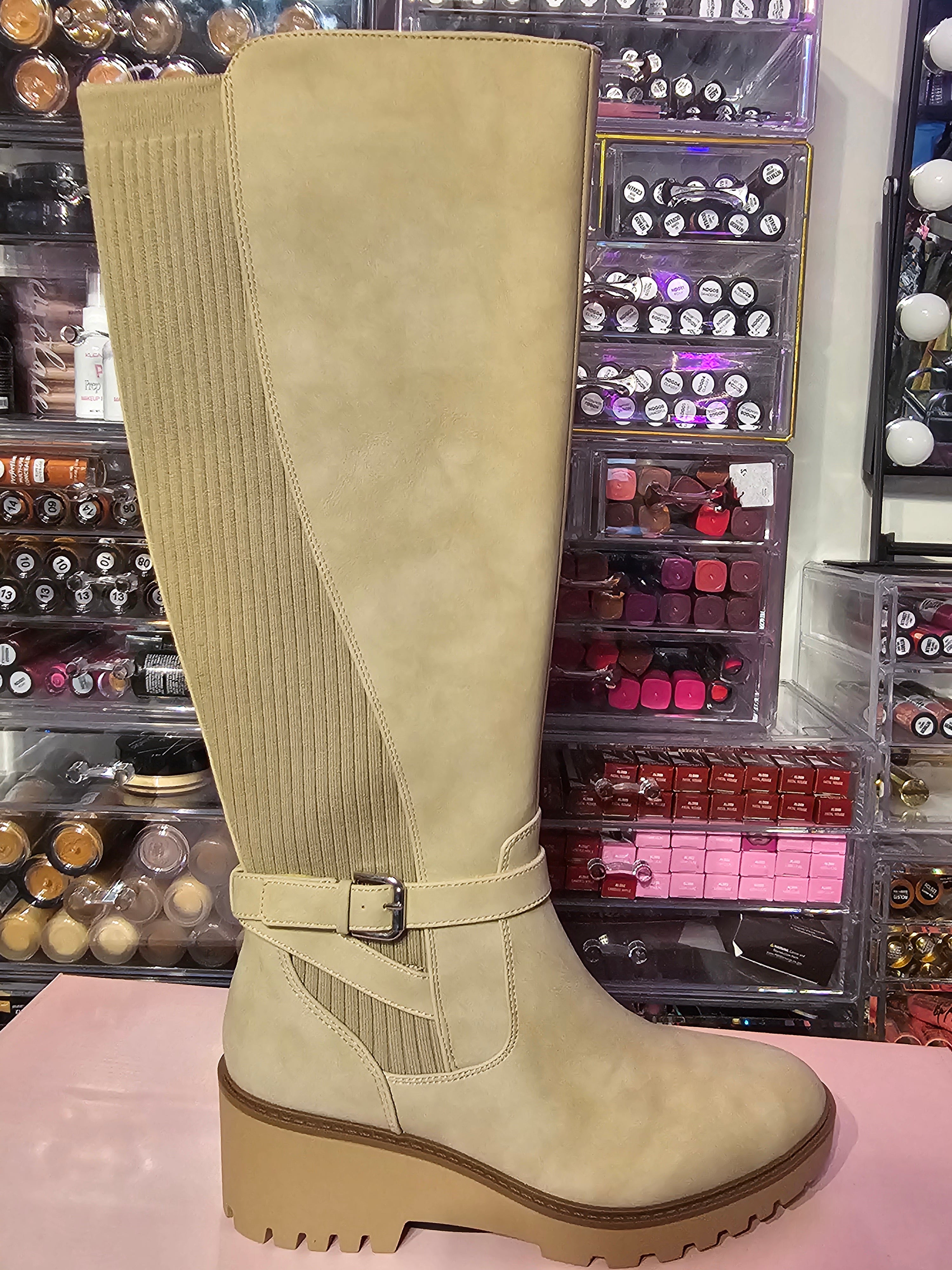 THE LUXE NK GLAM GIRL 2023 FALL BOOT COLLECTION - GLAM GIRL FLY GIRL KNEE HIGH BOOTS - 3058