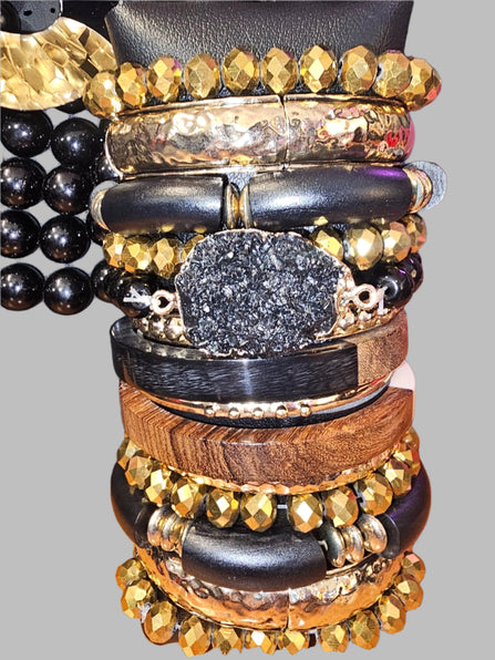 THE LUXE NK GLAM GIRL FASHION DESIGNER JEWELRY - NIKOLE'S CUSTOM STACK SETS - VOLUME 1