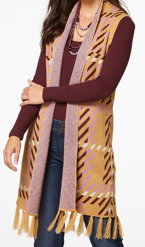 THE LUXE NK GLAM FLY MAXI CABLE CARDIGANS