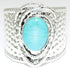 THE LUXE NK GLAM FLY WESTERN GLAM GIRL HAMMERED STONE CUFF - BG3703
