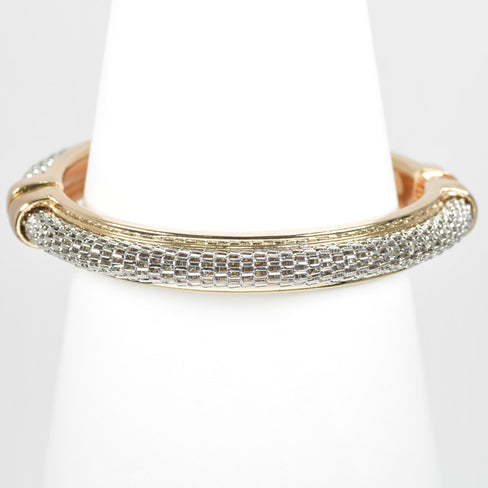 THE LUXE NK GLAM GIRL LUXURY JEWELRY COLLECTION - SIMPLE BUT ELEGANT METAL CUFF /BANGLE /BRACELETS - BG5336
