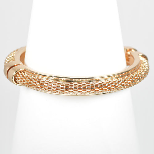 THE LUXE NK GLAM GIRL LUXURY JEWELRY COLLECTION - SIMPLE BUT ELEGANT METAL CUFF /BANGLE /BRACELETS - BG5336