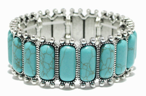 Premium Linen Bracelet Stand And Watch Rack Elegant Turquoise