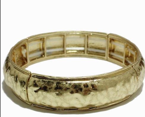THE LUXE NK GLAM GIRL LUXURY JEWELRY COLLECTION - SIMPLE BUT ELEGANT METAL CUFF /BANGLE /BRACELETS - BG5336