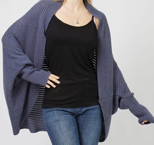 THE LUXE GLAM SOFT KNIT SHRUG CARDIGAN-ECD10818