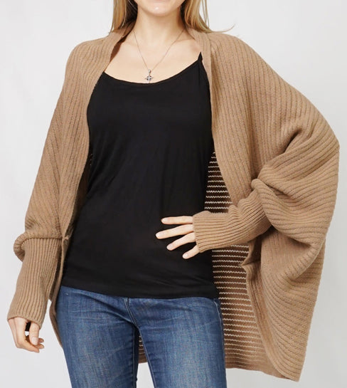THE LUXE GLAM SOFT KNIT SHRUG CARDIGAN-ECD10818