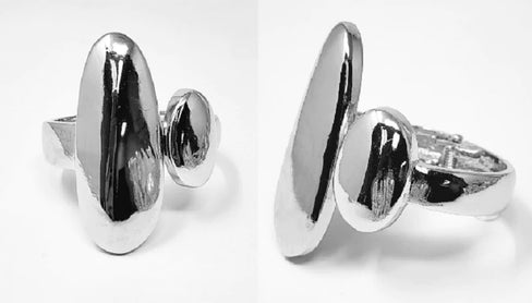 THE LUXE NK GLAM GIRL LUXURY JEWELRY COLLECTION - SIMPLE BUT ELEGANT METAL CUFF /BANGLE /BRACELETS - BG5336