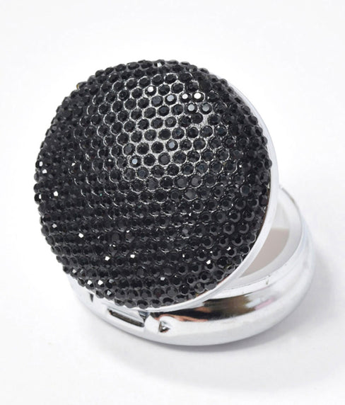 THE LUXE NK GLAM GIRL CUSTOM RHINESTONE COLLECTION - RHINESTONE MIRRORS AND PILL BOTTLES