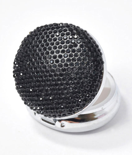 THE LUXE NK GLAM GIRL CUSTOM RHINESTONE COLLECTION - RHINESTONE MIRRORS AND PILL BOTTLES