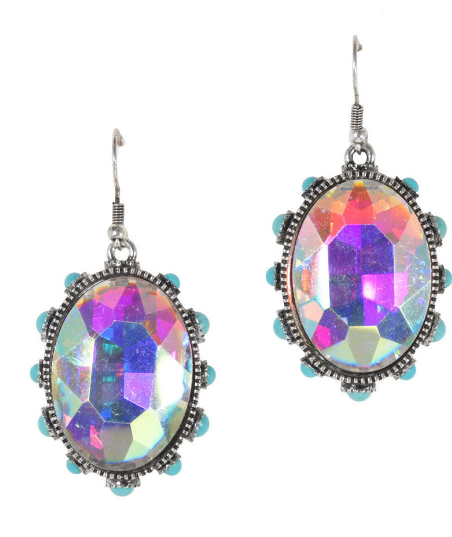 THE LUXE NK GLAM FLY WESTERN GLAM GIRL RHINESTONE EARRINGS - VOLUME 1