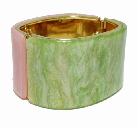THE LUXE NK GLAM GIRL LUXURY JEWELRY COLLECTION - CELLULOID ACETATE BANGLE BRACELETS - VOLUME 1