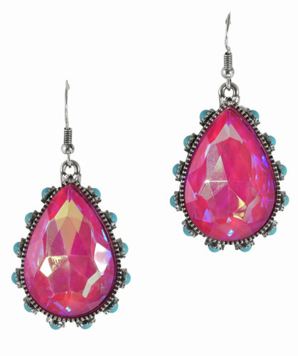 THE LUXE NK GLAM FLY WESTERN GLAM GIRL RHINESTONE EARRINGS - VOLUME 1