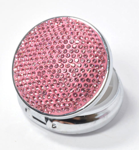 THE LUXE NK GLAM GIRL CUSTOM RHINESTONE COLLECTION - RHINESTONE MIRRORS AND PILL BOTTLES